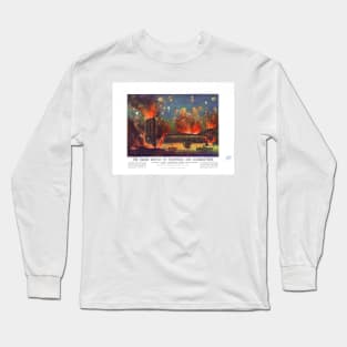 NEW YORK FIREWORKS city Long Sleeve T-Shirt